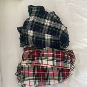 LL Bean Flannels